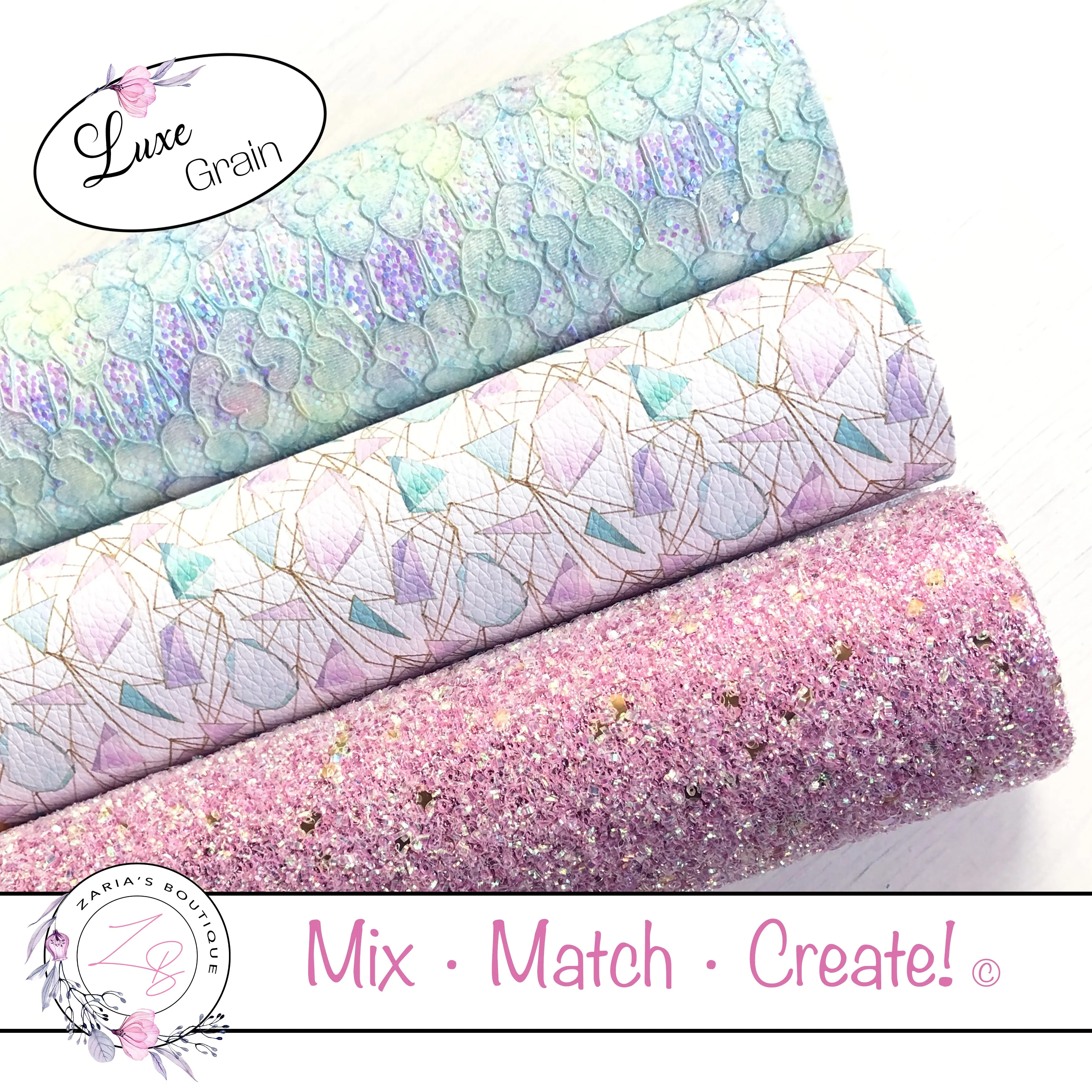 ⋅ Harmony Gems ⋅ Vegan Faux Leather ⋅ Mix Match Create ©