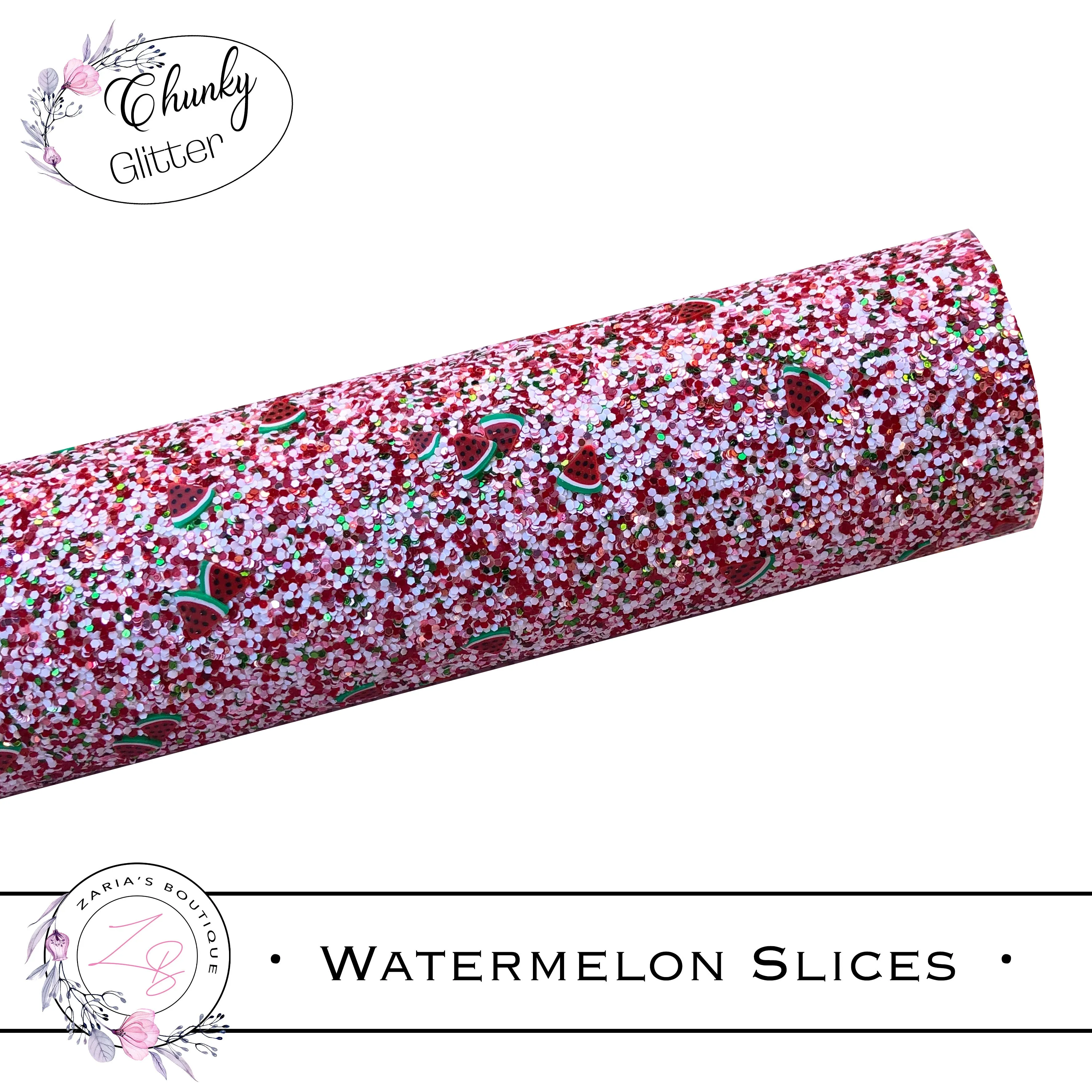 ⋅ Watermelon Sprinkles ⋅ Red Chunky Glitter ⋅