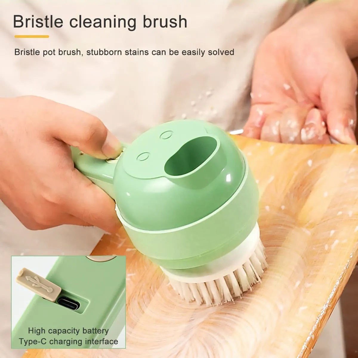 1-Piece 4-in-1 Vegetable Chopper