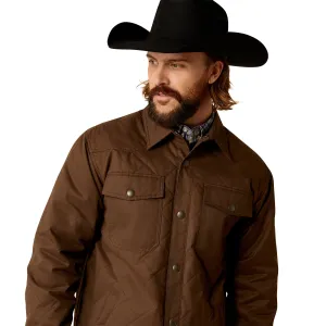 10052476 Ariat Men's Grizzly Shirt Jacket Demitasse