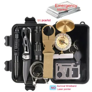 16 in 1  Outdoors First Aid Kit Survival Kit