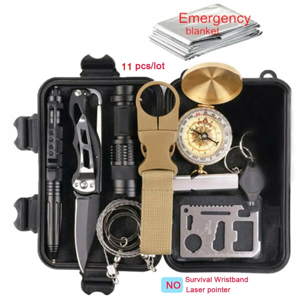 16 in 1  Outdoors First Aid Kit Survival Kit