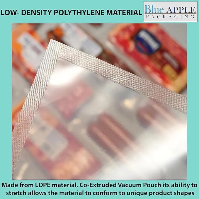 18X28 inches Vacuum Seal Bags for Food Packaging 3 Mil Co-Extruded