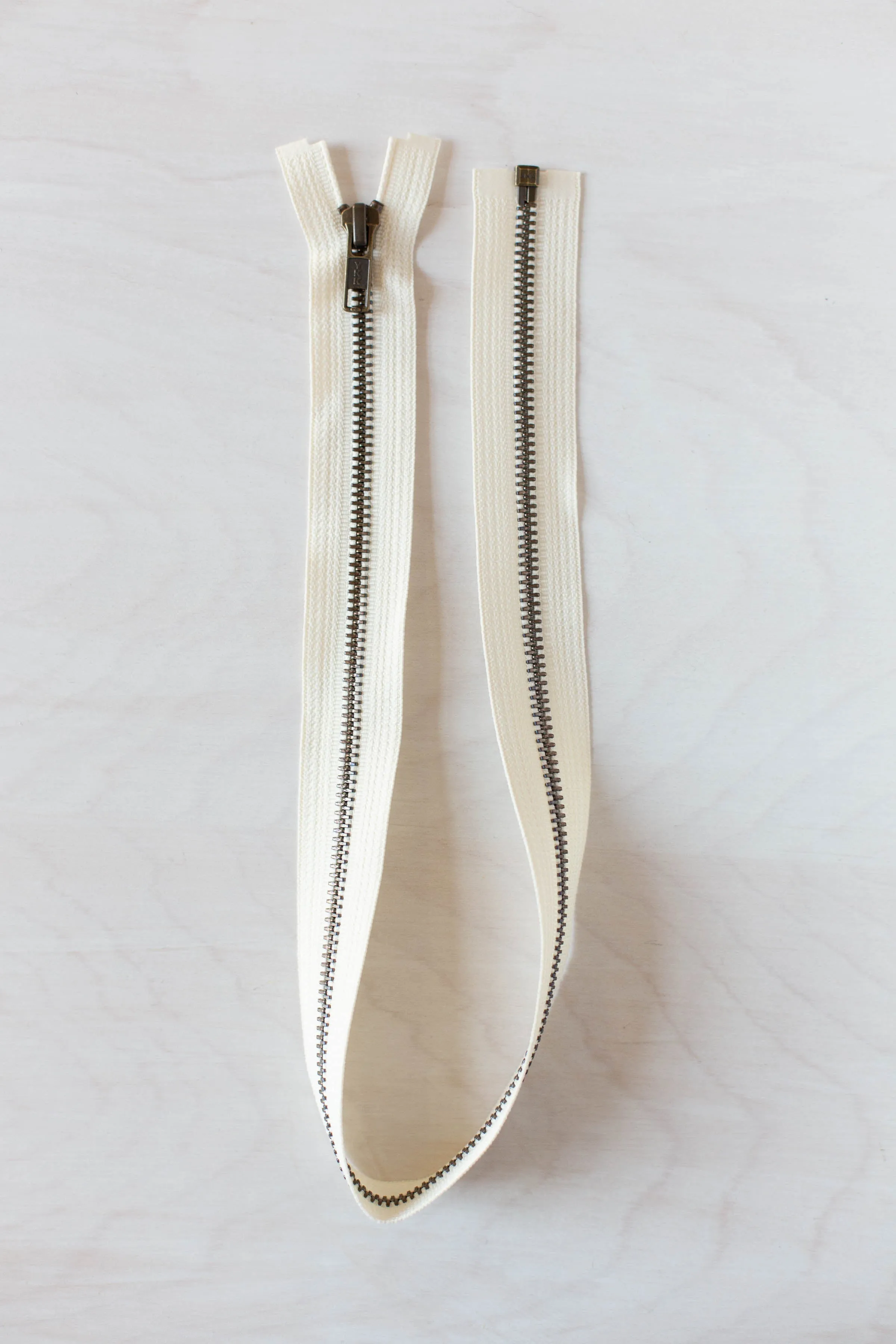 24" Metal Jacket Zipper