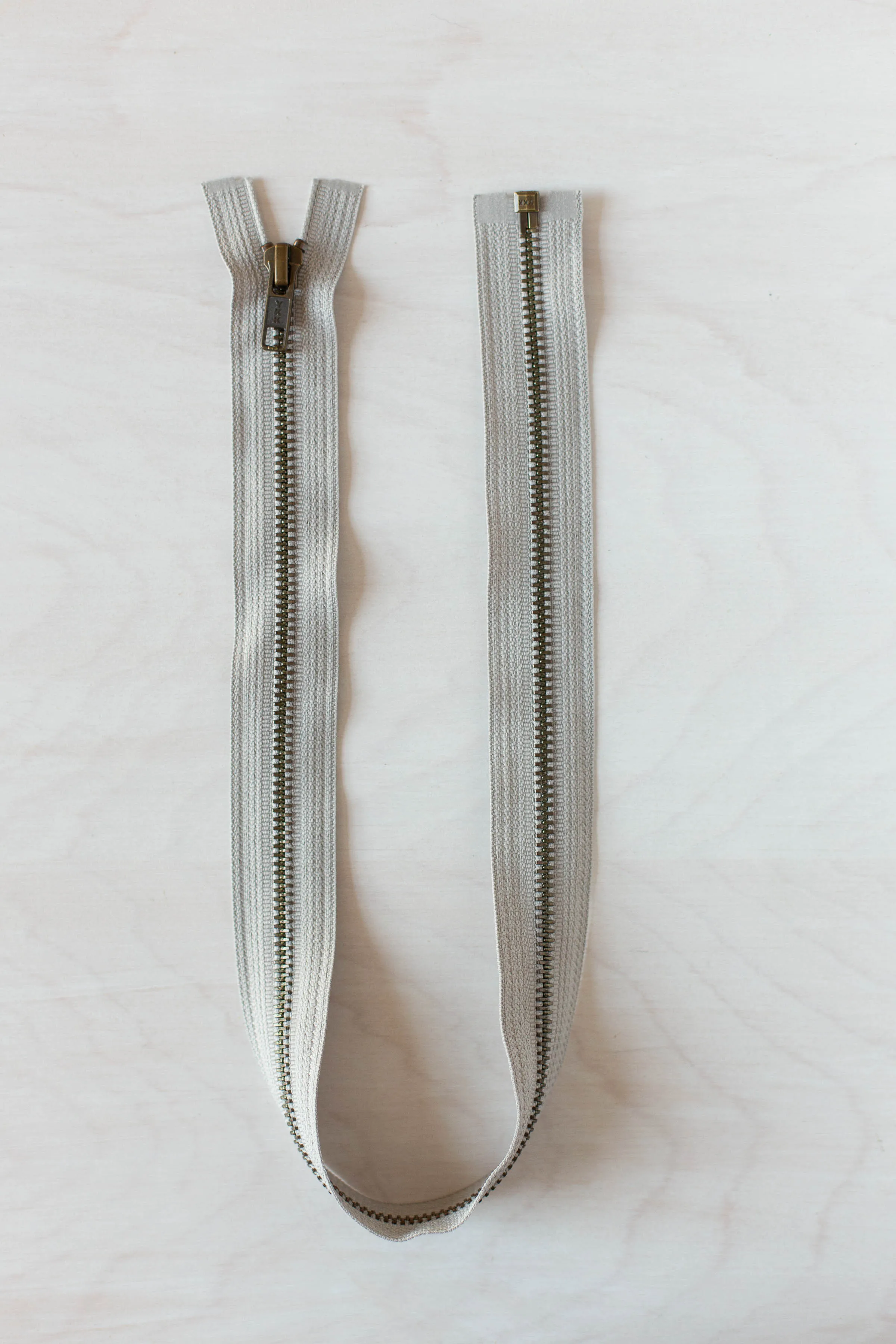 24" Metal Jacket Zipper