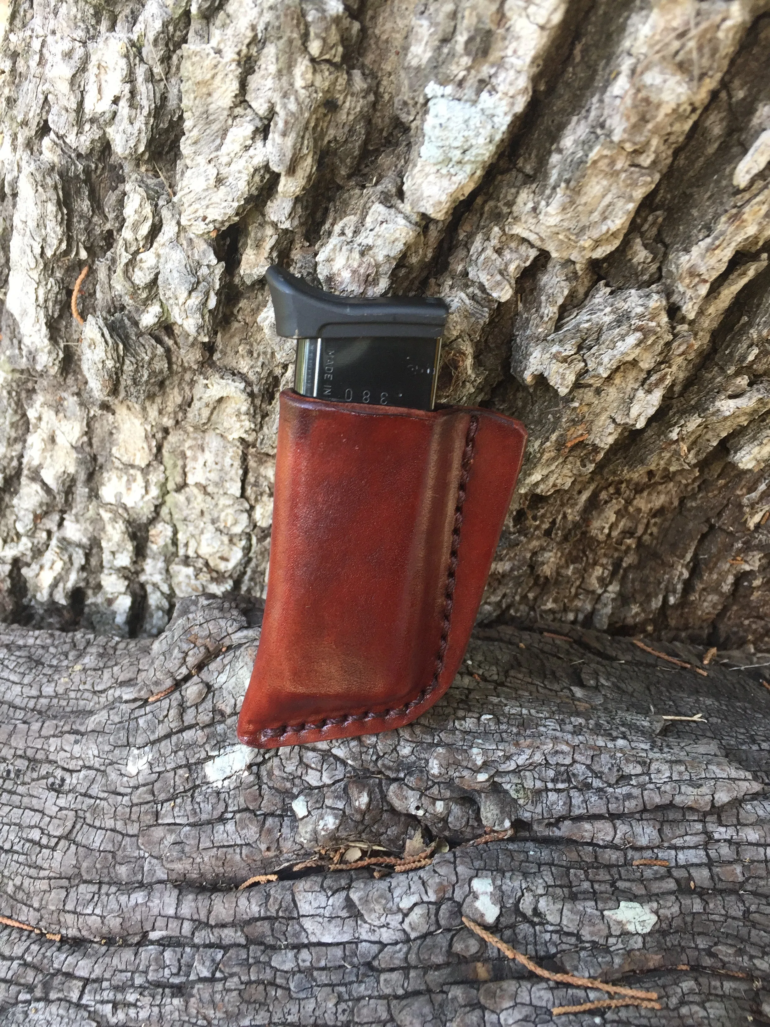 .380 Pocket Magazine Holder (Cowhide)