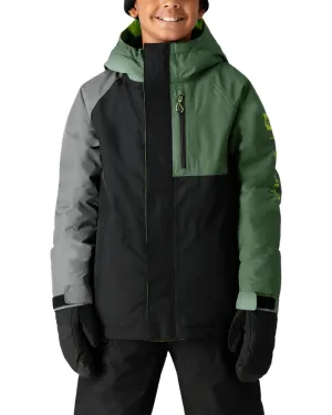 686 Kids' Gore-Tex Core Ins Jacket Cypress Green Colorblock 2025