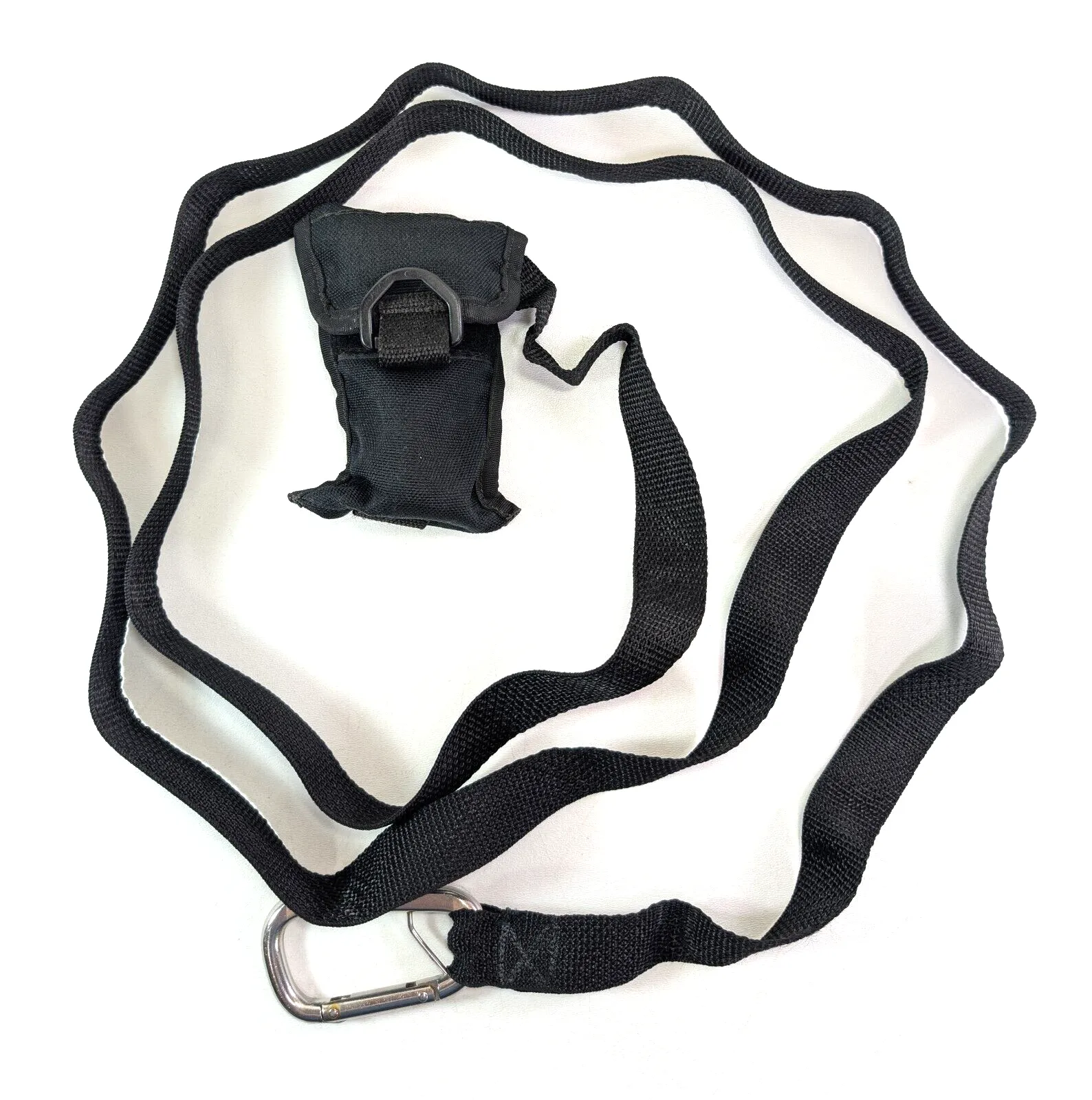 8' Dive Rite Scuba Jon Line, Tag Line with Pouch and Stainless Steel Clip (John)