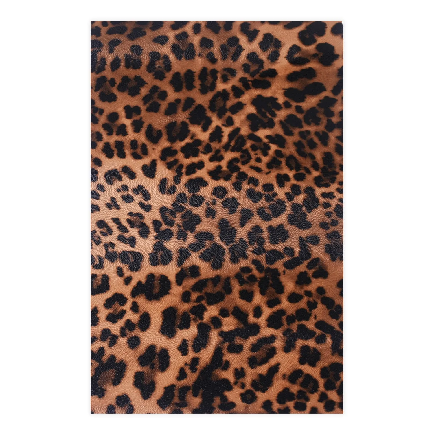 8*12" Leopard print PU Leather Sheet Faux leather sheets Synthetic Leather for purse wallet earrings 1pcs 102652