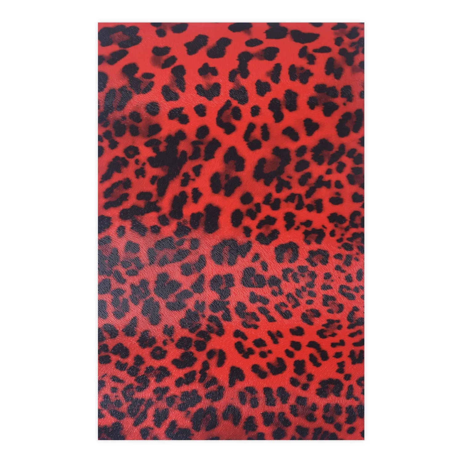 8*12" Leopard print PU Leather Sheet Faux leather sheets Synthetic Leather for purse wallet earrings 1pcs 102652