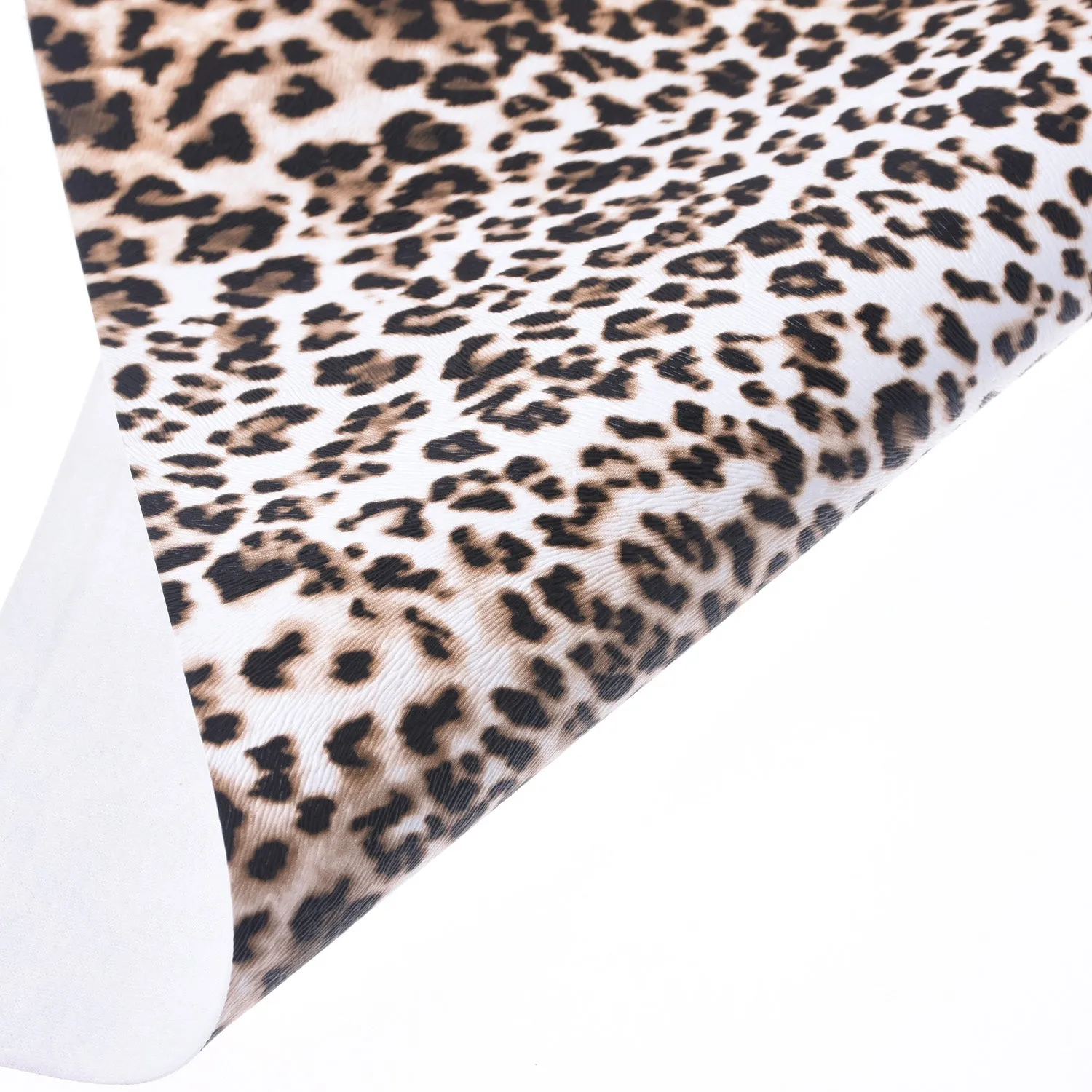 8*12" Leopard print PU Leather Sheet Faux leather sheets Synthetic Leather for purse wallet earrings 1pcs 102652