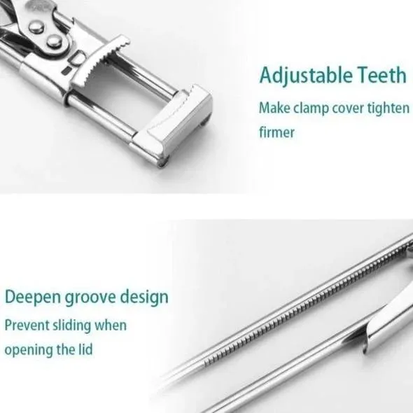 Adjustable Multifunctional Stainless Steel Can Opener