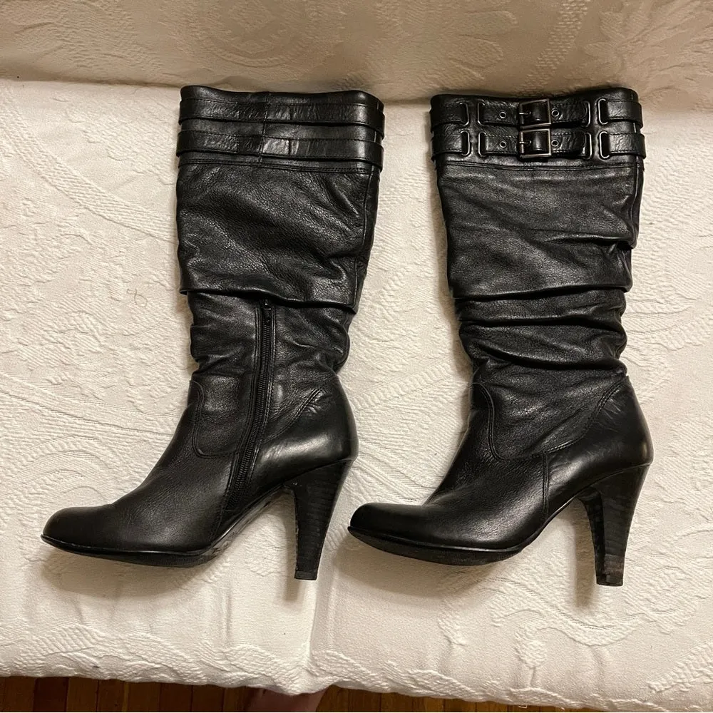 Aldo leather boots size 8