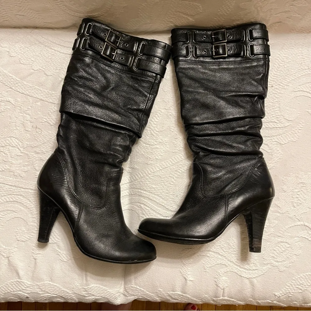 Aldo leather boots size 8