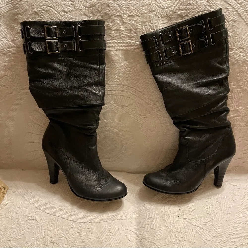 Aldo leather boots size 8