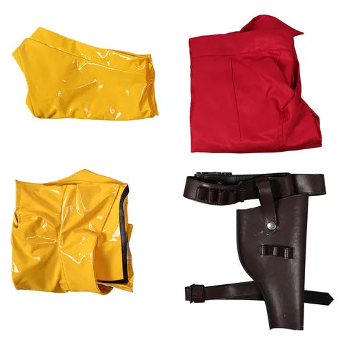 Ashe Red Cowboy Cosplay Costume