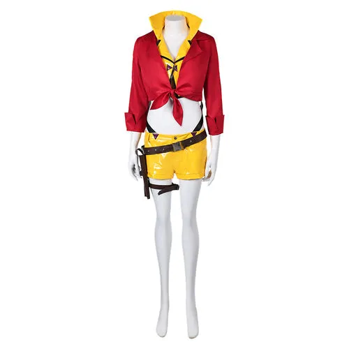 Ashe Red Cowboy Cosplay Costume