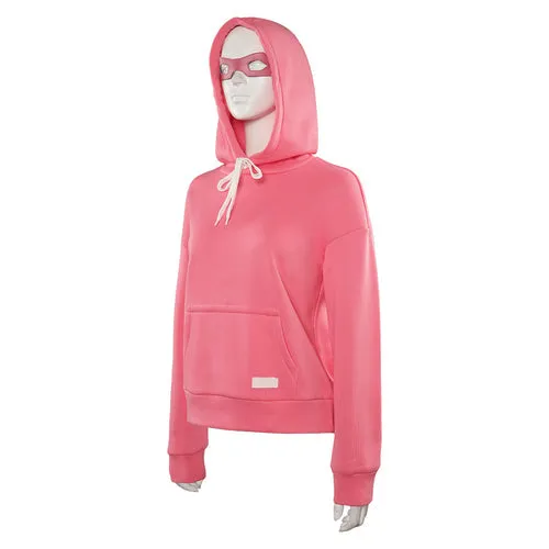Atom Eve Female Pink Sweatshirt Cosplay Costume