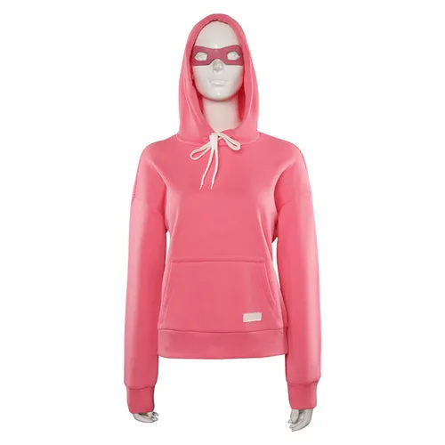 Atom Eve Female Pink Sweatshirt Cosplay Costume