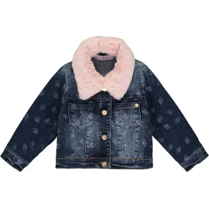 Baby Girl Blue Denim Jacket