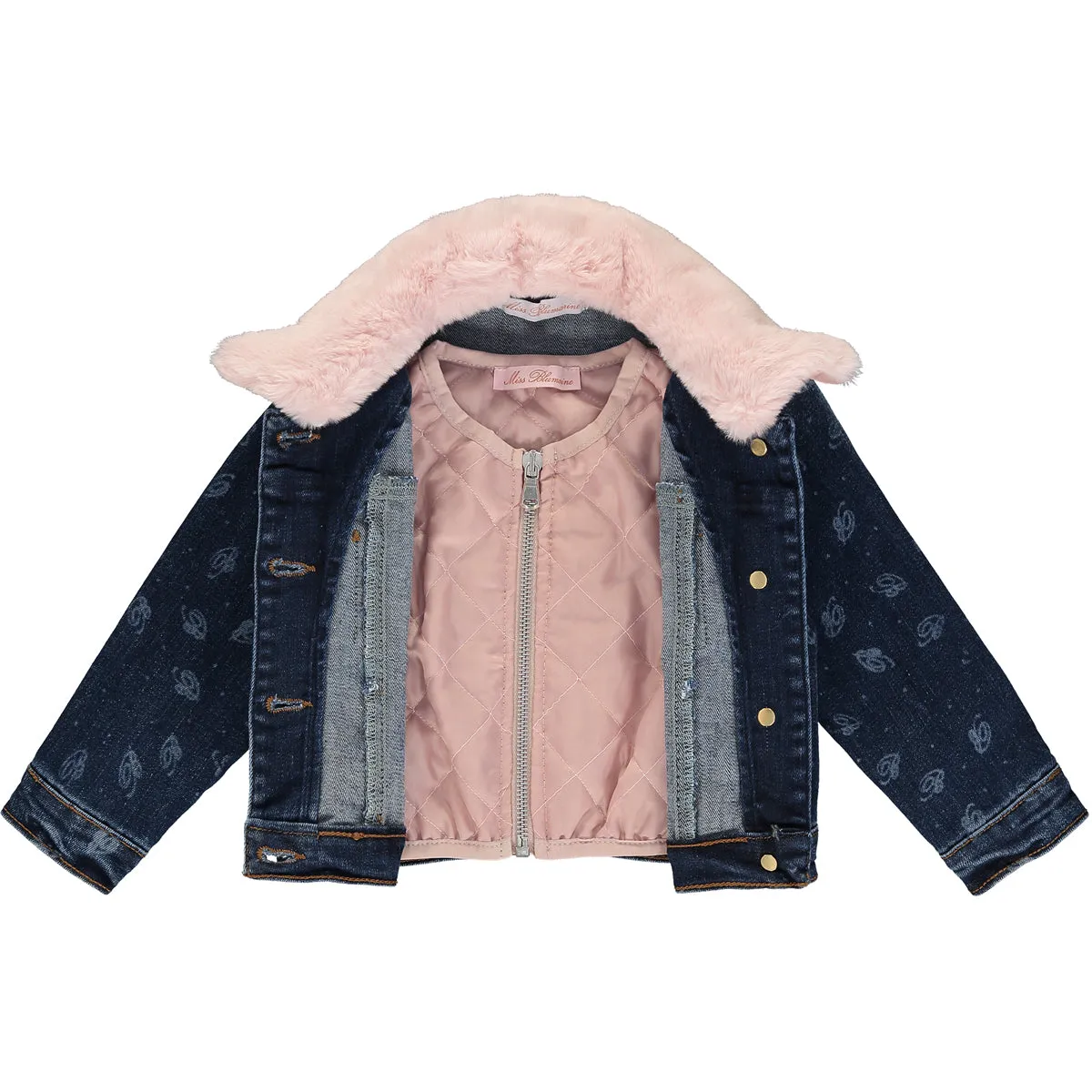Baby Girl Blue Denim Jacket