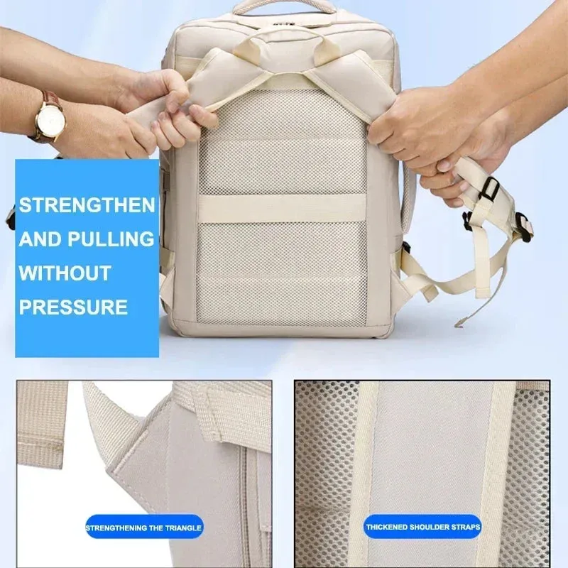 Backpack 45x35x20 Cabin Luggage Backpack for Airplane Large Capacity Travel Backpack Women Carry On Laptop Bags