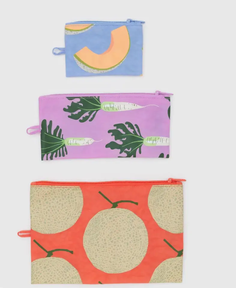 Baggu Flat Pouch Set*