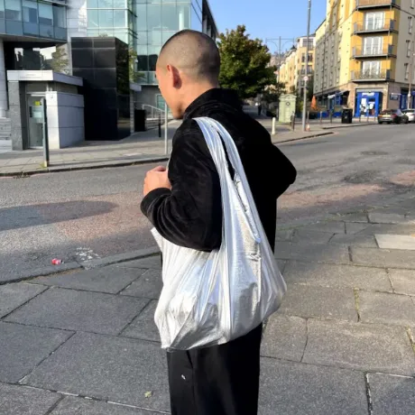 Baggu | Reusable Tote in Silver