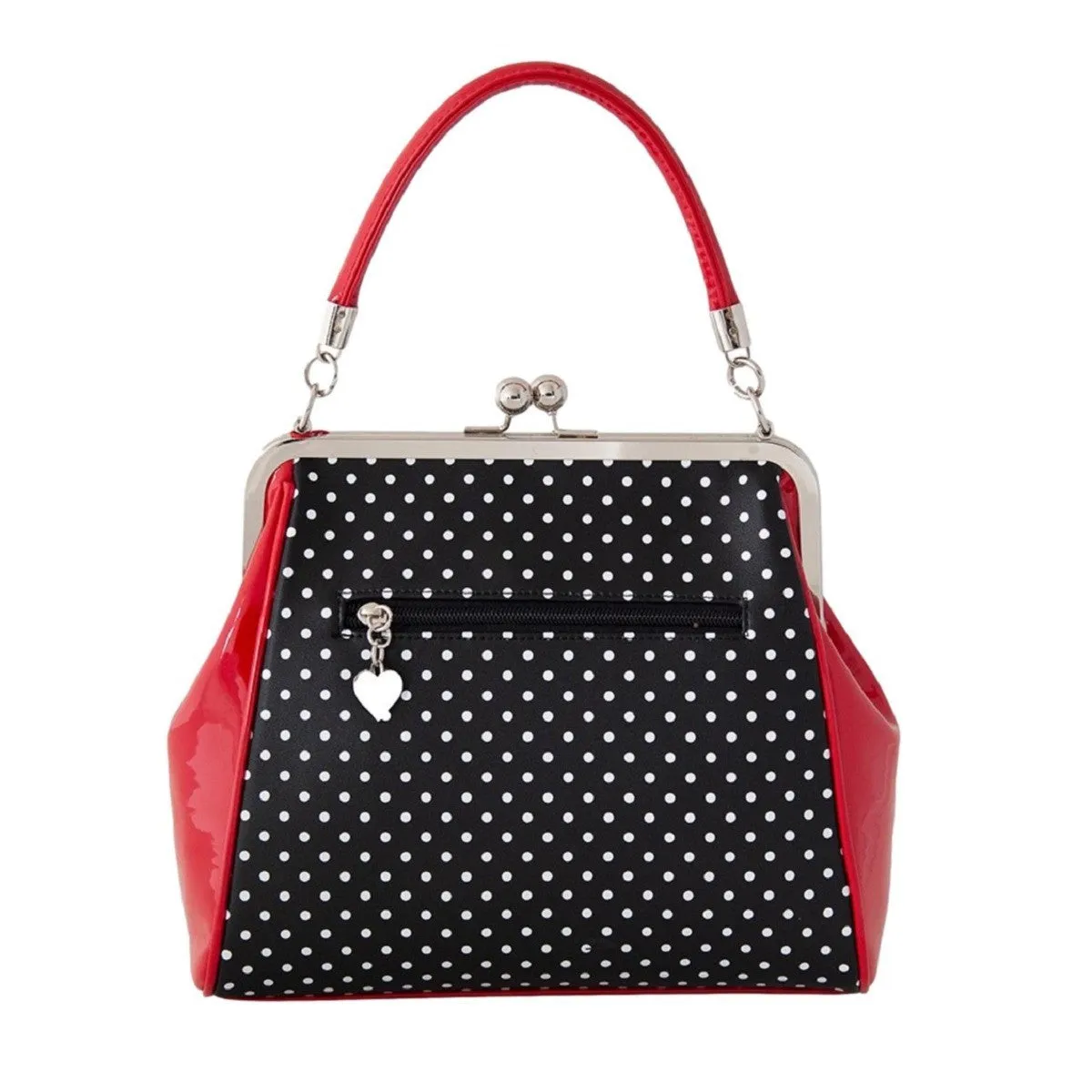 Banned Retro Polka Starr Retro Style 50's Handbag