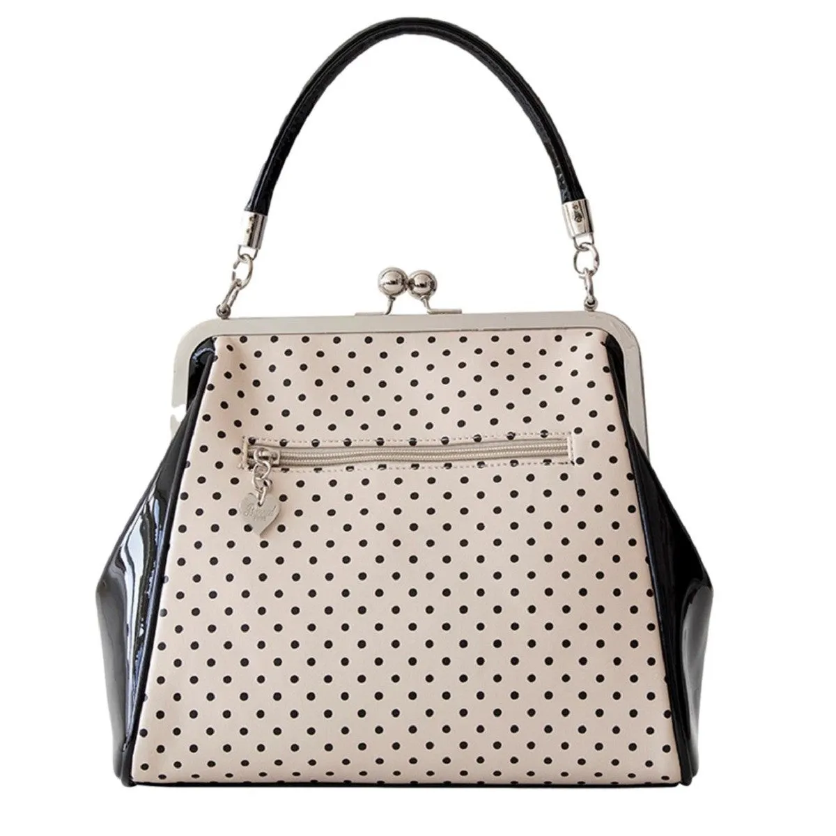 Banned Retro Polka Starr Retro Style 50's Handbag