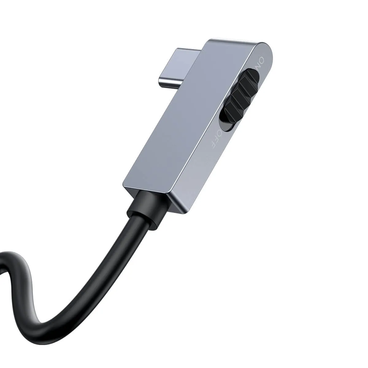 Baseus - Bend Angle No.7 Multifunction Type-C Hub Convertor -Dark grey