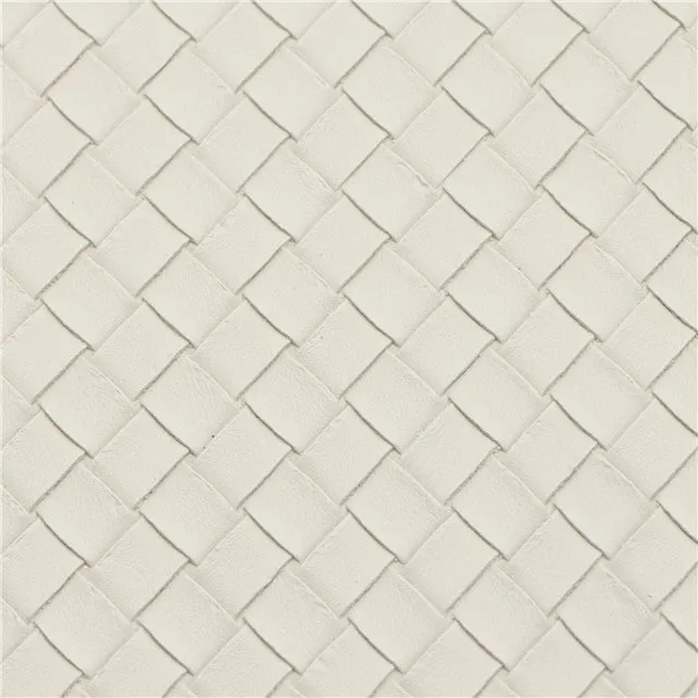 ⋅ Basketweave - Beige ⋅ Textured Vegan Faux Leather ⋅