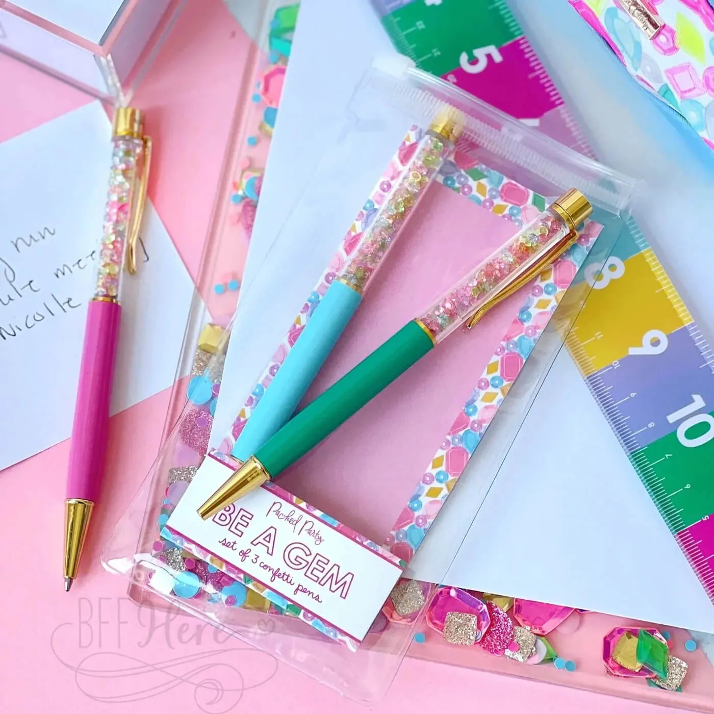 Be a Gem Pouch and Pen Set