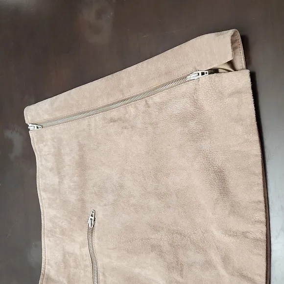 BLANK NYC Suede Skirt