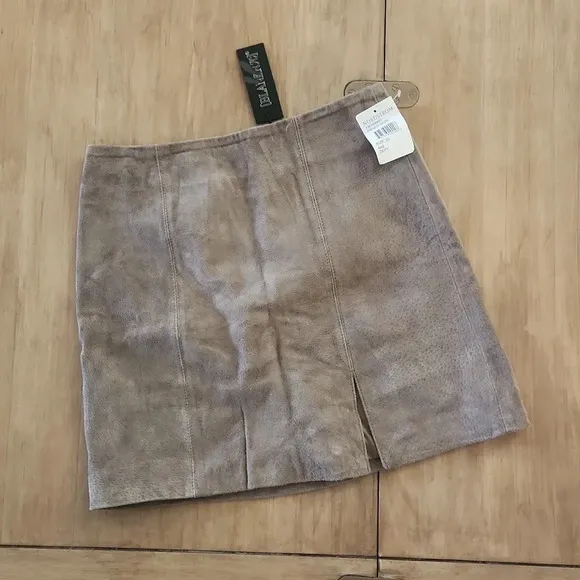 BLANK NYC Suede Skirt