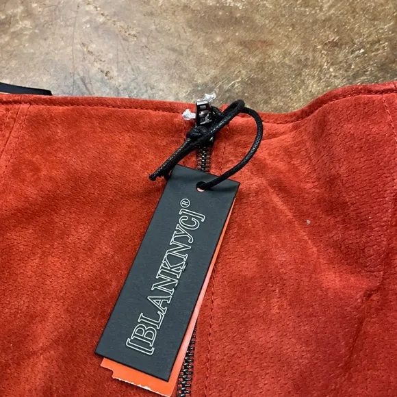 BLANK NYC Suede Skirt