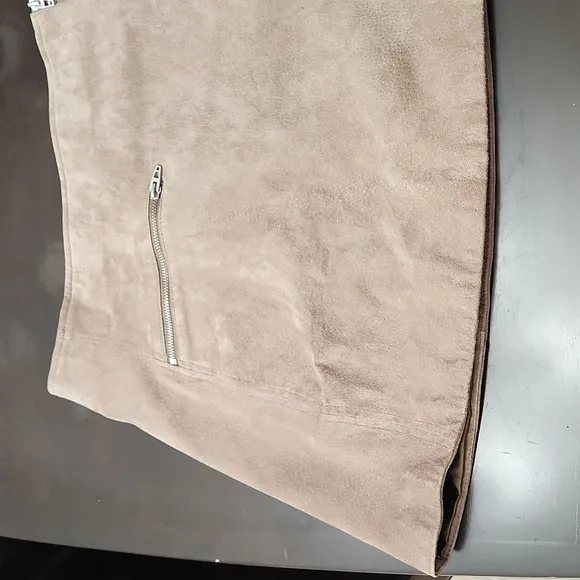 BLANK NYC Suede Skirt