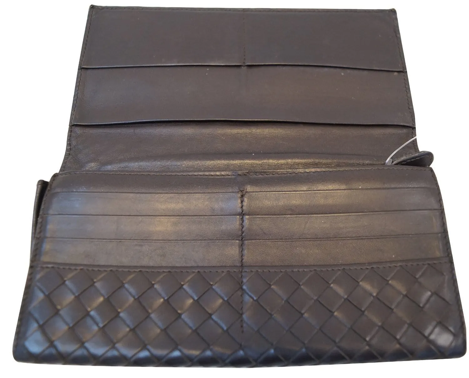 BOTTEGA VENETA Intrecciato Leather Long Bifold Wallet - Final Call