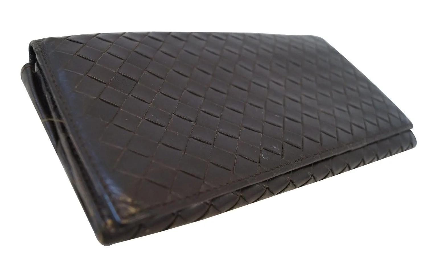 BOTTEGA VENETA Intrecciato Leather Long Bifold Wallet - Final Call