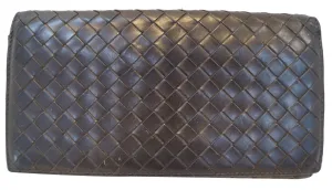 BOTTEGA VENETA Intrecciato Leather Long Bifold Wallet - Final Call