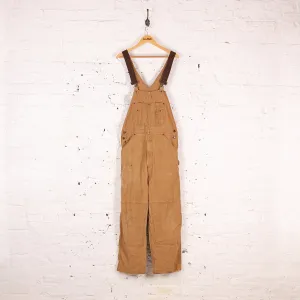 Brazos Canvas Work Dungarees Overalls - Sand -  M