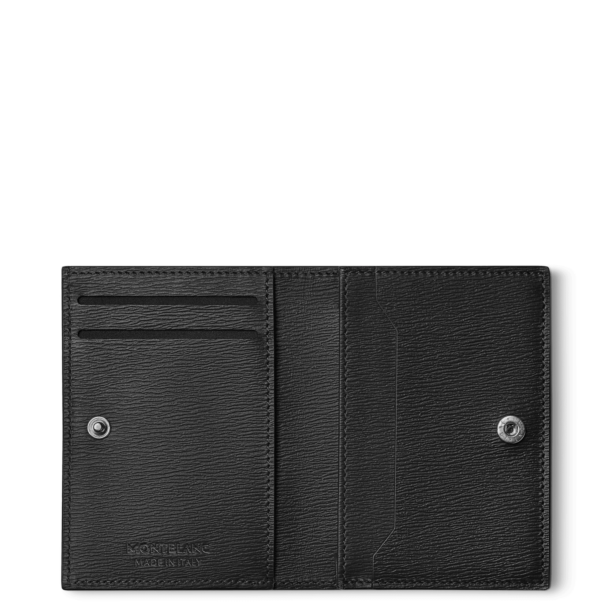 Business card holder with compartment for banknotes Meisterstück 4810 Black 129251