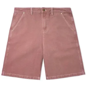 Butter Goods - Washed Canvas Work Shorts Brick