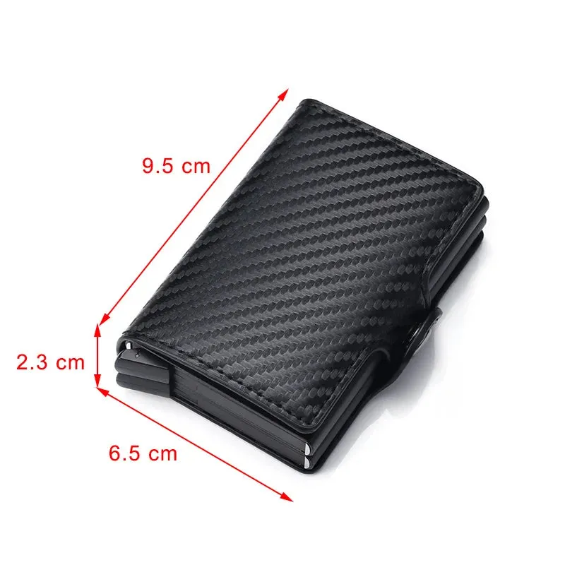 Carbon Fiber Leather Wallet