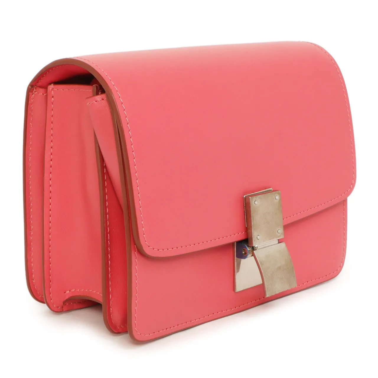 Celine Pink Box Calfskin Small Classic Bag