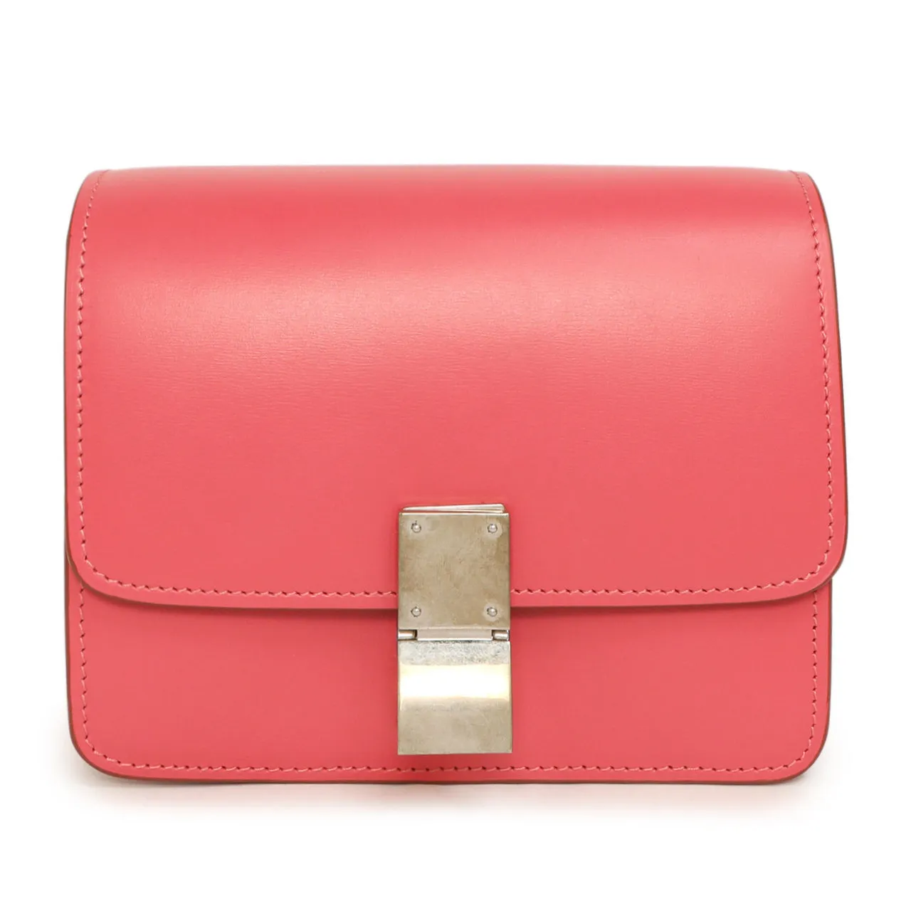 Celine Pink Box Calfskin Small Classic Bag