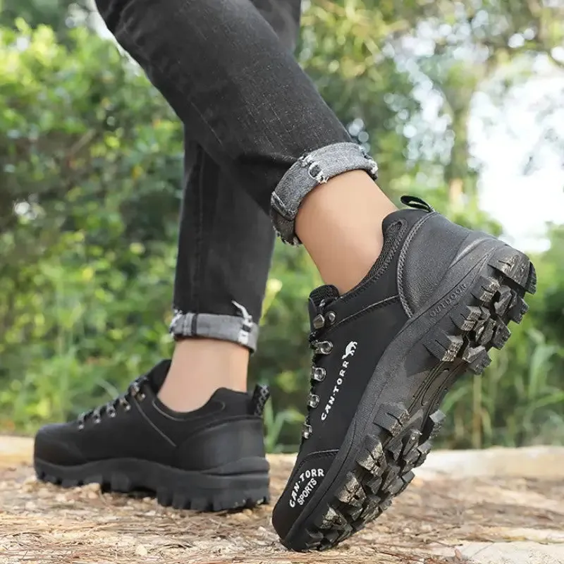 Chaussure cuir randonnée homme