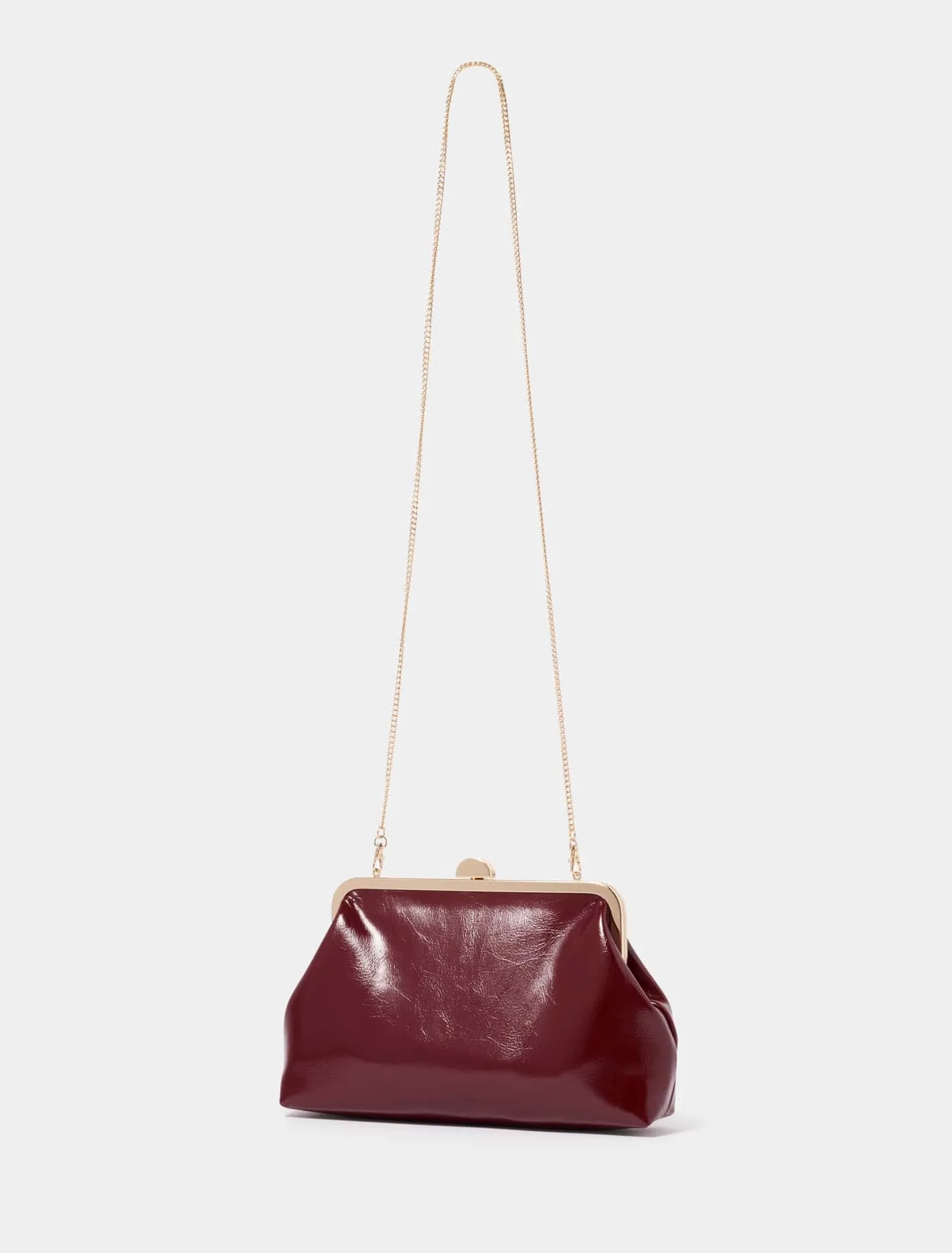 Chloe Curve Frame Clutch