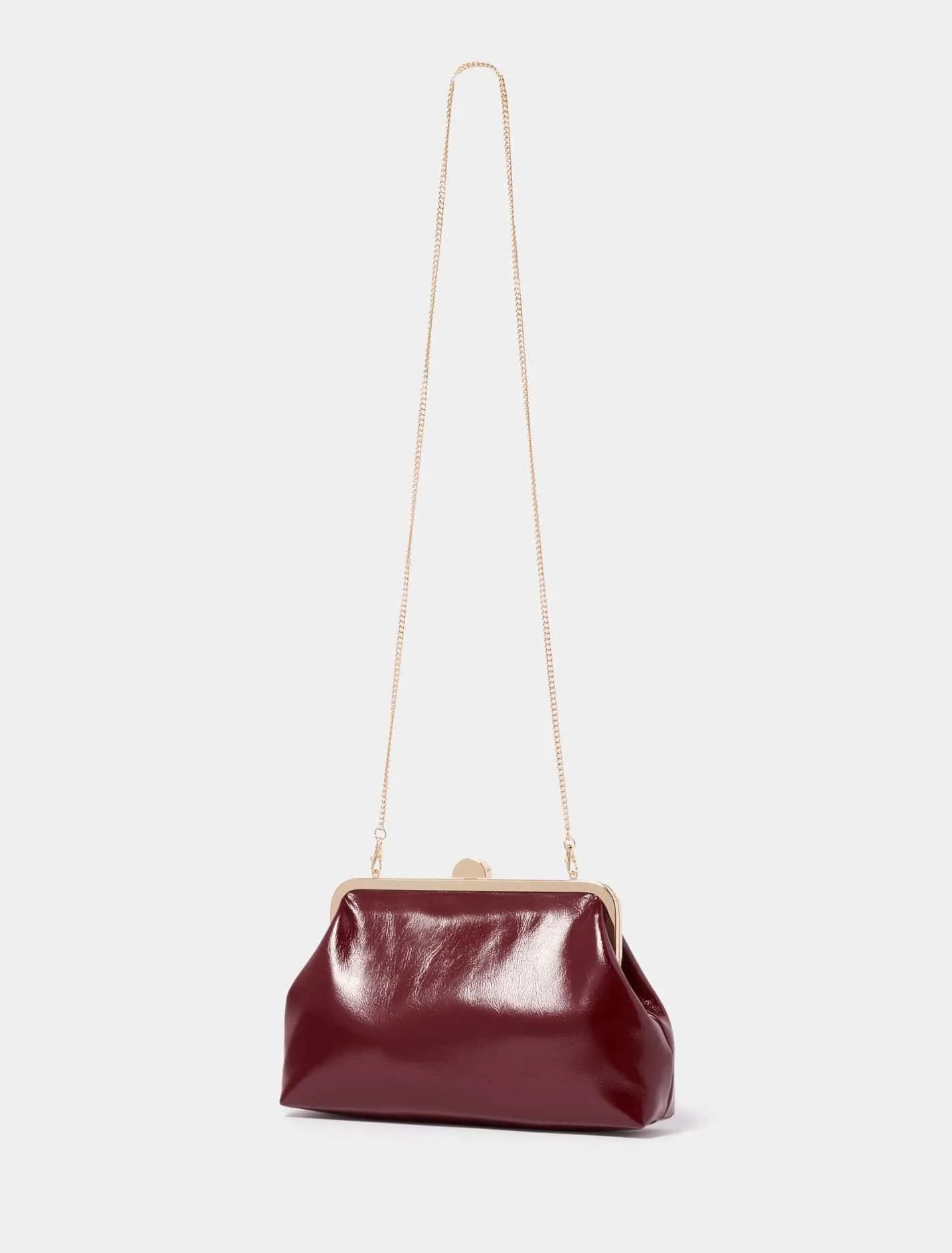 Chloe Curve Frame Clutch