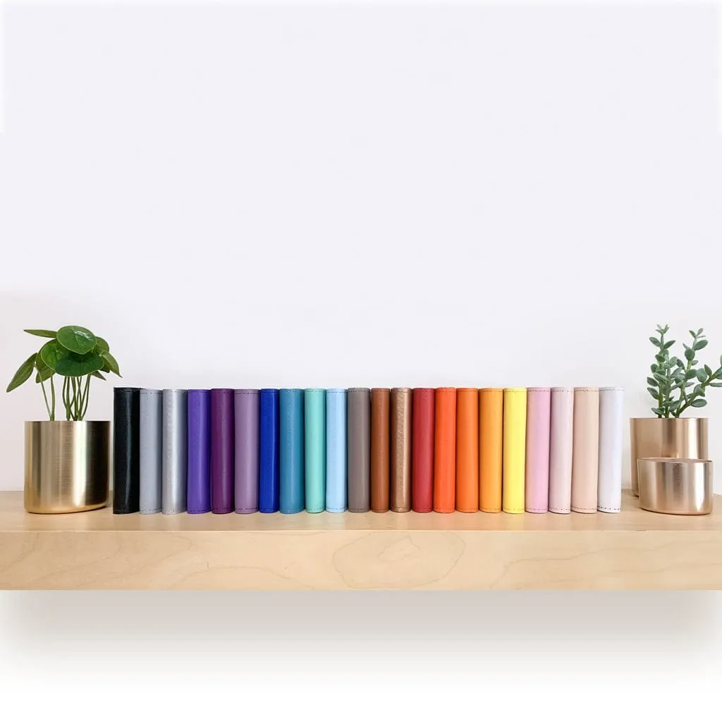 Citi Leather Plum Pocket Brag Book Photo Wallet